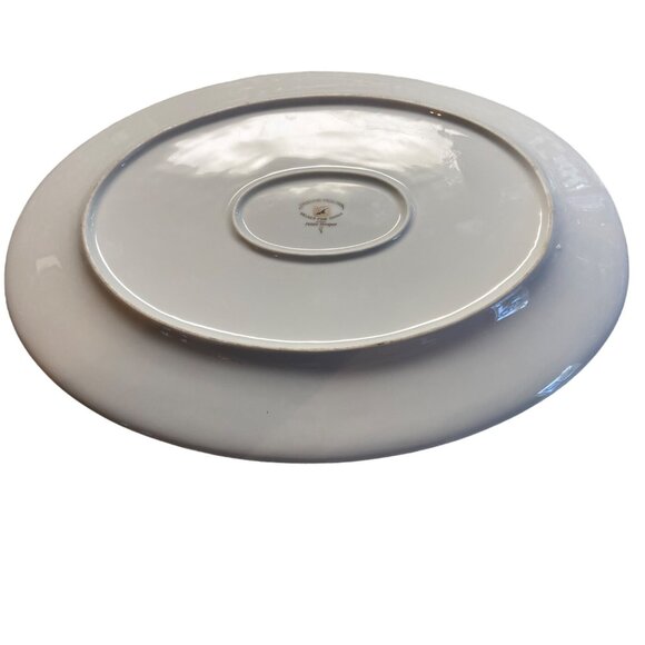 Signature Collection Fine China Oval Serving Platter 14" Petite Bouquet Japan - Picture 5 of 7